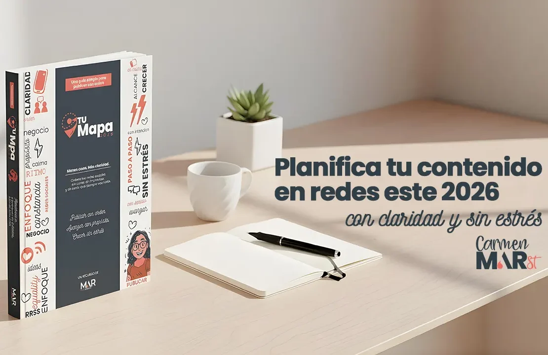 Portada 2 - Tu Mapa digital 2026 - Marketing de Contenido - CarmenMarSt - tu mapa volumen 1